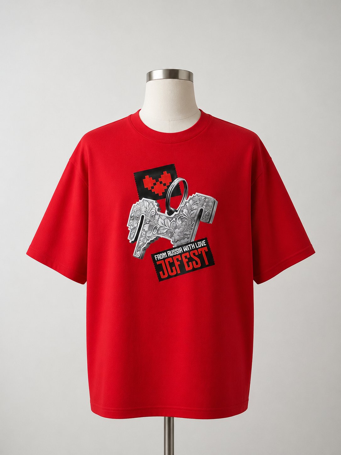 JC FEST 2026 Limited Edition Tişört – From Russia With Love (Red)