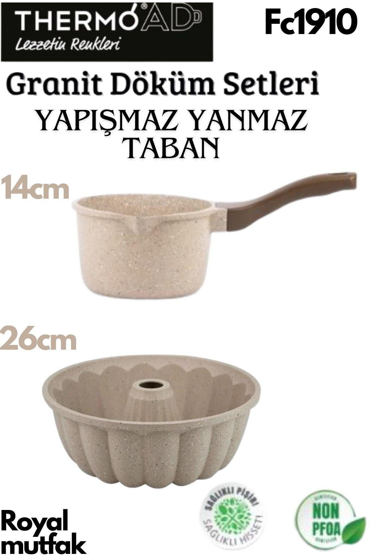 ThermoadThermoad 2'Li Vizon Set (Sosluk&Sütlük-Kek Kalıbı)