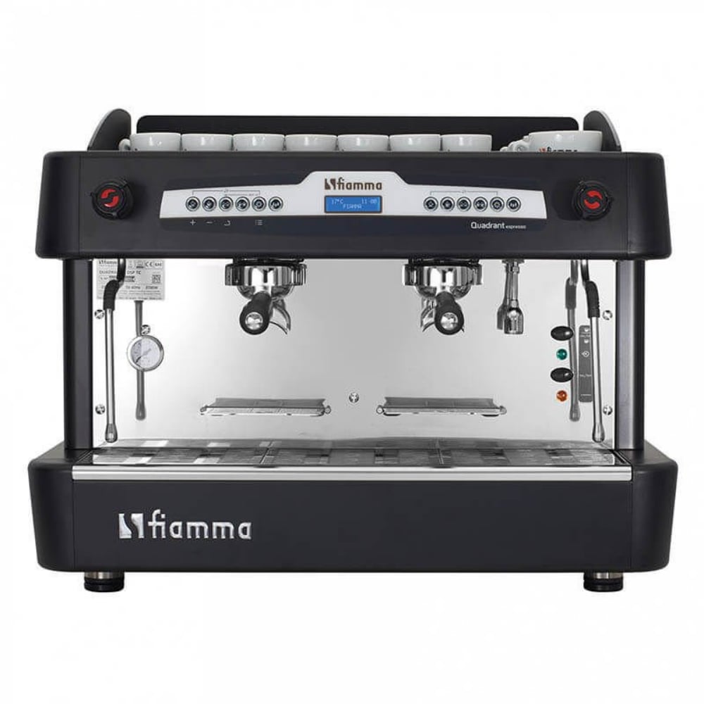 ​Fiamma Quadrant 2 DSP TC 2 Gruplu Tall Cup Espresso Makinesi