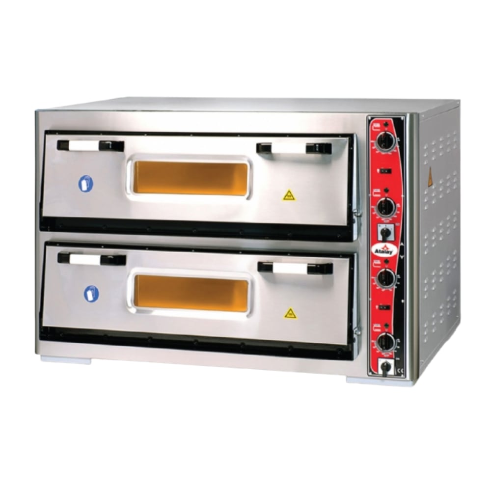 Atalay APF-962/2 Elektrikli Pizza Fırını – 92 x 62 Çift Katlı