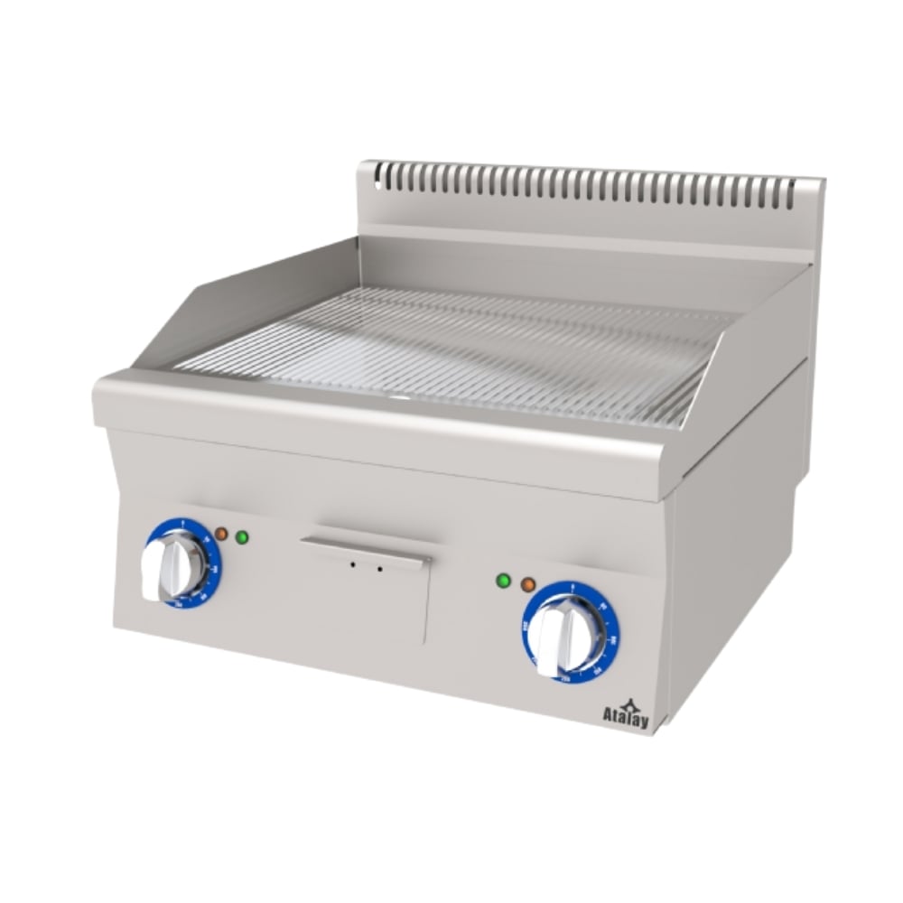 Atalay E AGI-660 N CR – Gazlı Nervürlü Izgara, Krom Yüzey (Seri 600)