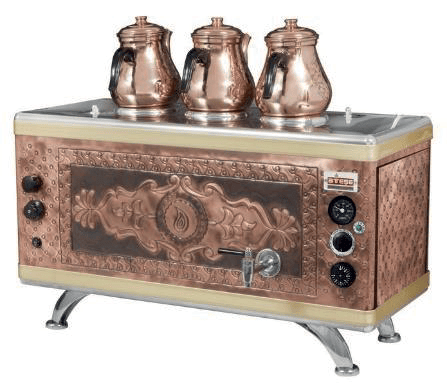 Ateşe Gold Bakır Çay Kazanı katalog görseli
