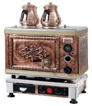 Ateşe Gold Compact Bakır Çay Kazanı katalog görseli