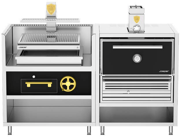 Josper CVJ-76-1-1-PRO-S fırın ve izgara kombinasyonu