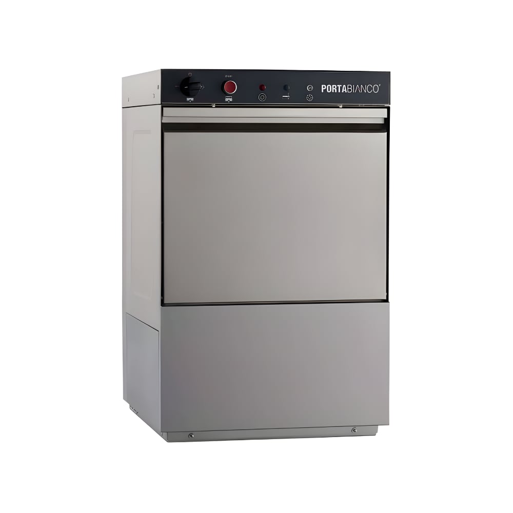 Portabianco PBW 350 M Bardak Yıkama Makinesi (Glasswasher) – 3 Programlı, Paslanmaz Gövdeli