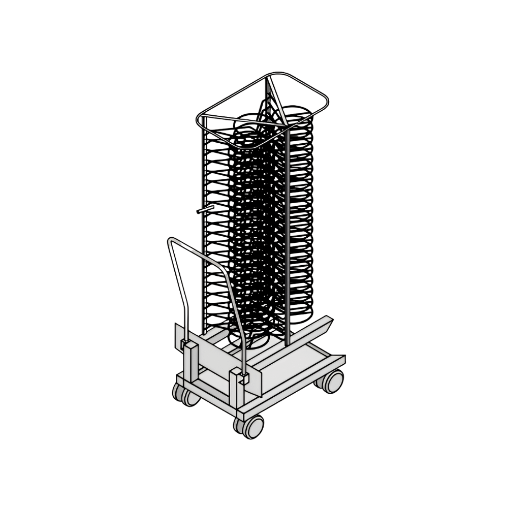 RATIONAL GN201 Tip 201 Mobil Tabak Arabası