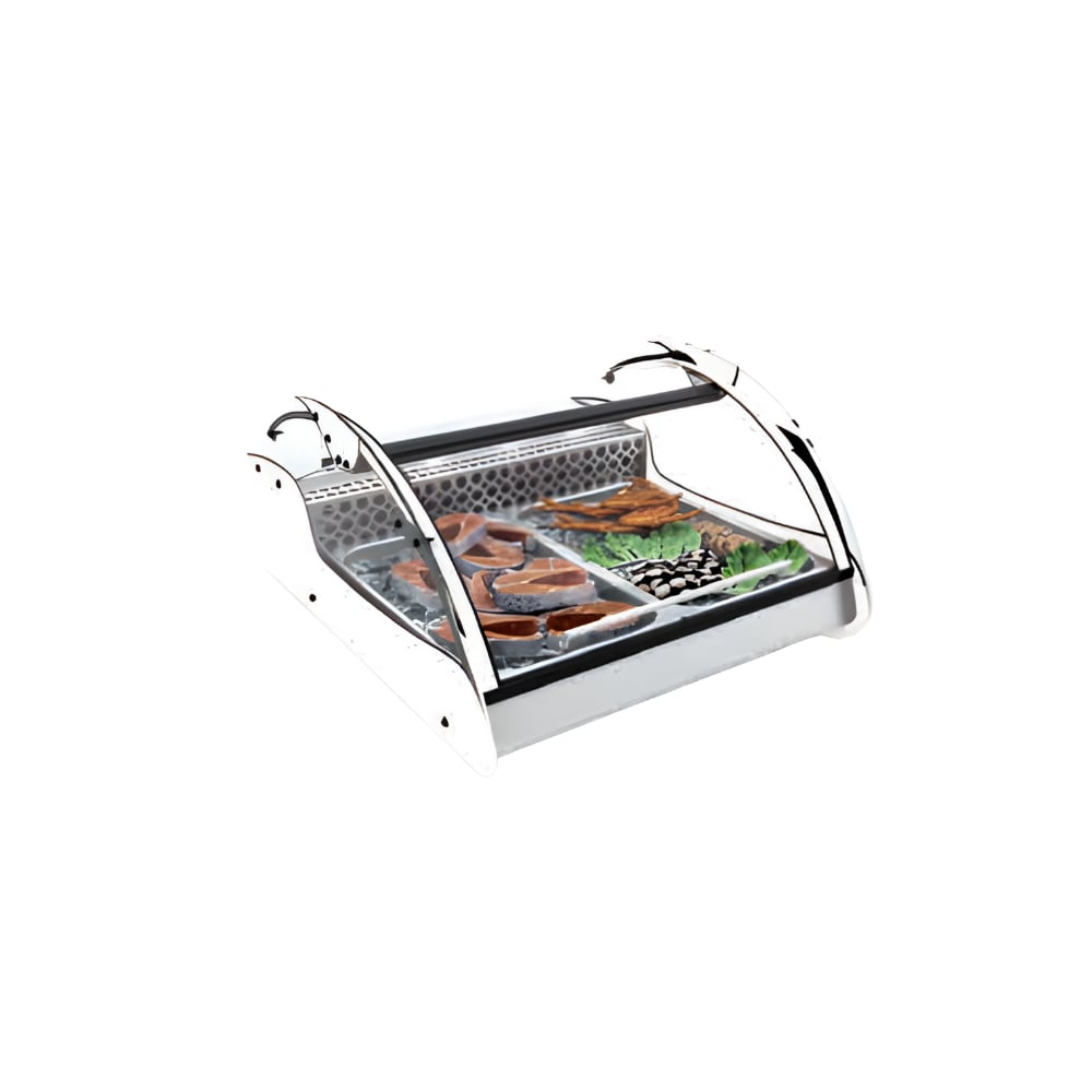 SAYL VX2S GN 2×1/1 Kapasiteli, Arka Erişimli Teşhir Dolabı