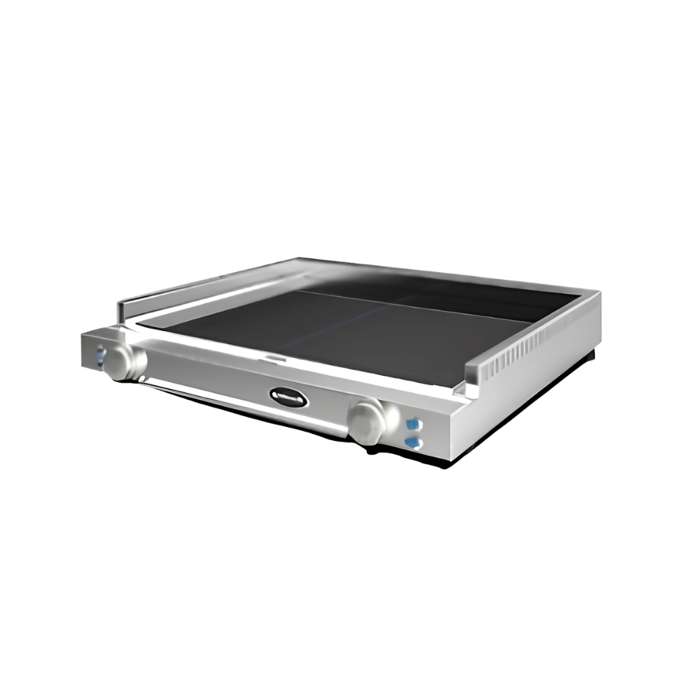 Spidocook Spidoflat SP 300 Manuel Çift Siyah Düz Cam Seramik Fry Top