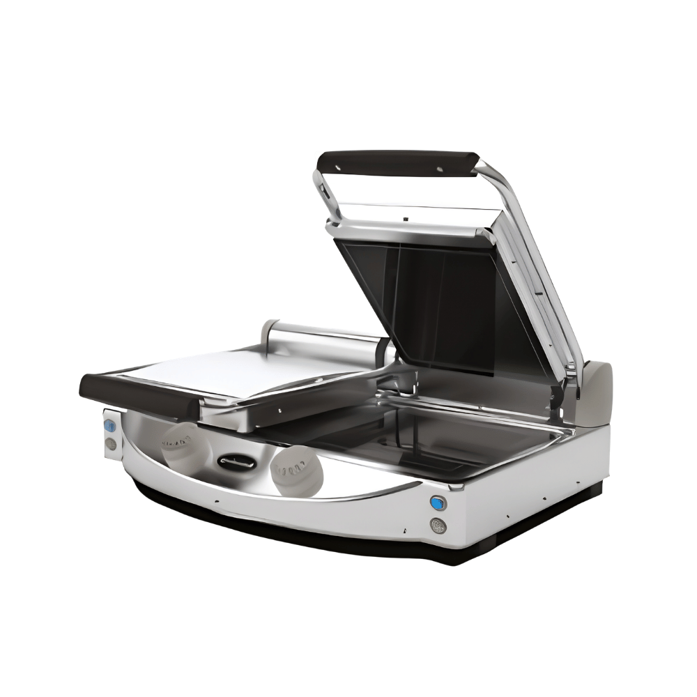 Spidocook Spidoglass SP 020 X Dijital Çift Siyah Düz Cam Seramik Kontakt Grill