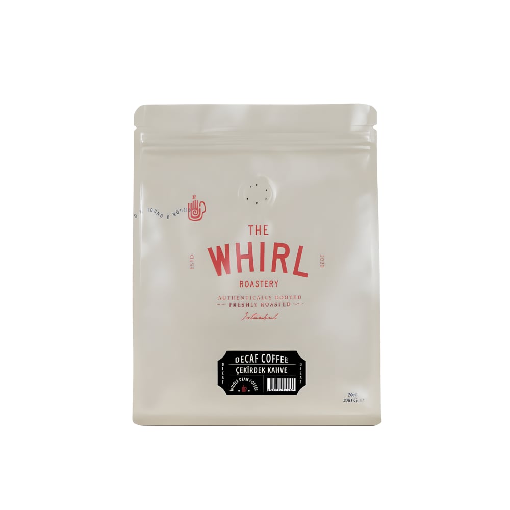 The Whirl Decaf 250 G Premium Çekirdek Kahve