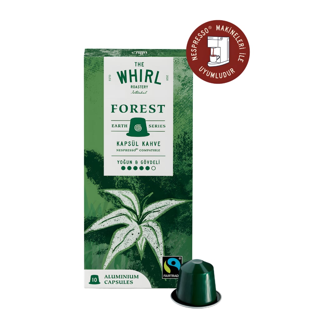 The Whirl Earth Series Forest Kapsül Kahve 10'lu