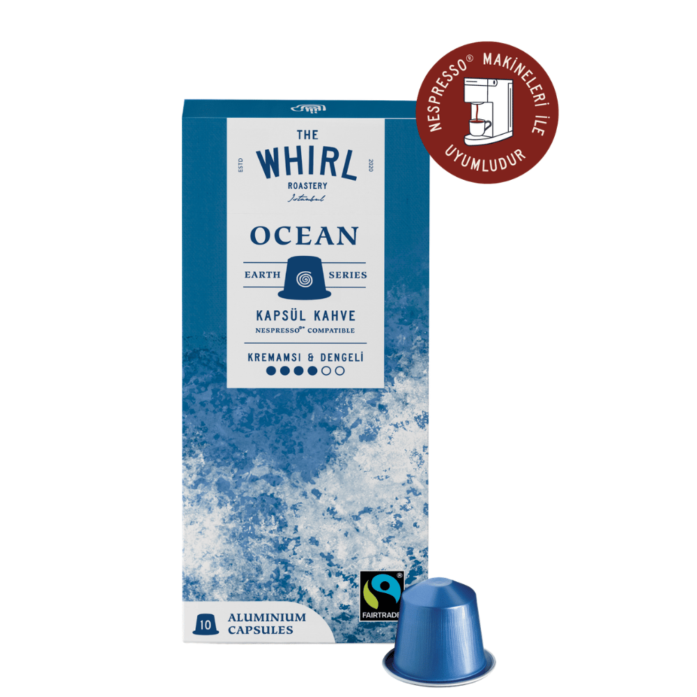 The Whirl Earth Series Ocean Kapsül Kahve 10'lu
