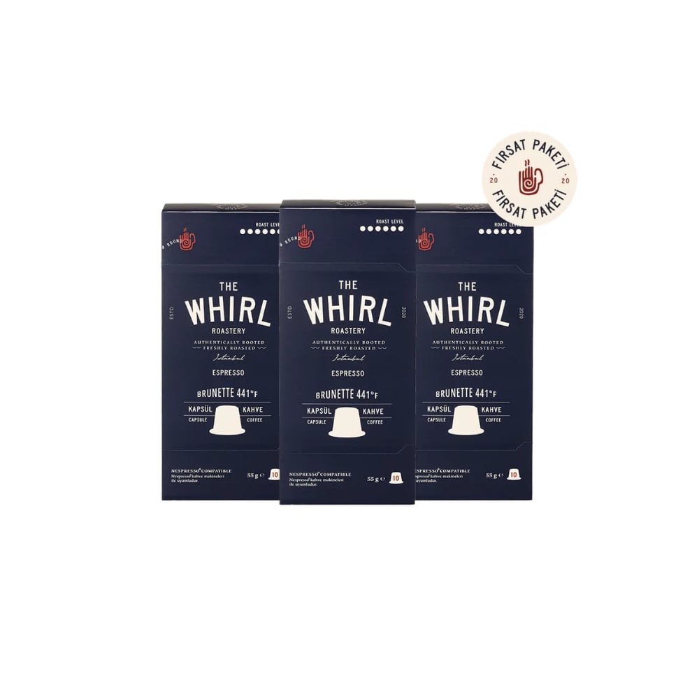 The Whirl Espresso Dark Kapsül Kahve 3 x 10