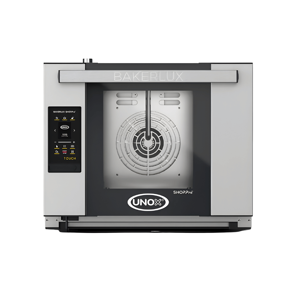 UNOX BAKERLUX SHOP.Pro™ TOUCH XEFR-04HS-ETDP 4 Tepsili Elektrikli Konveksiyonlu Fırın