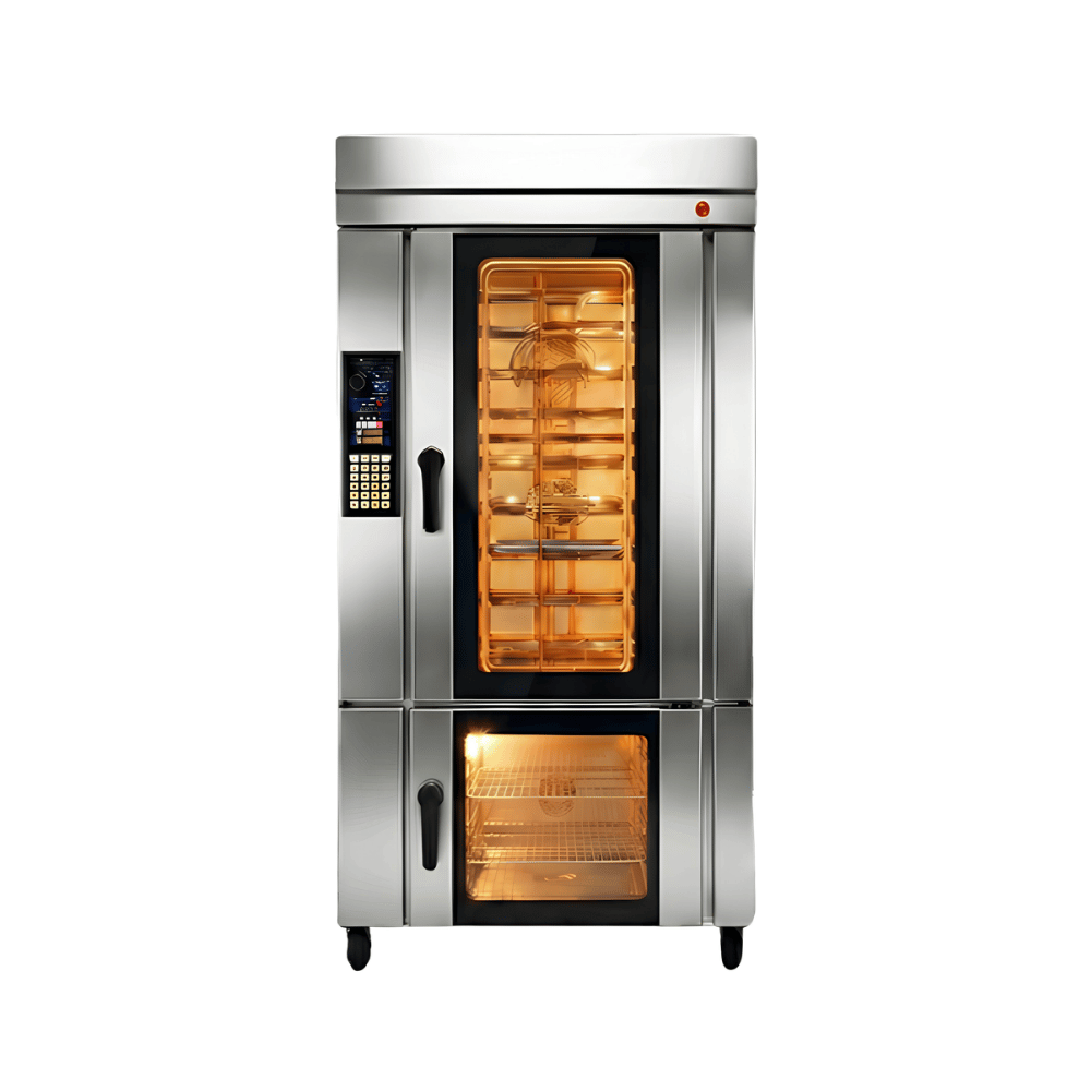 Vosco VAS-CH10Q Gazlı 10 Tepsili Rotary Fırın