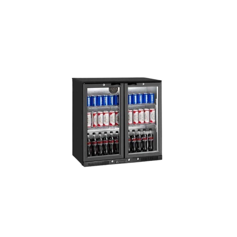 Vosco VBBC-250S – Çift Kapılı Soğutucu Bar Arkası Dolap
