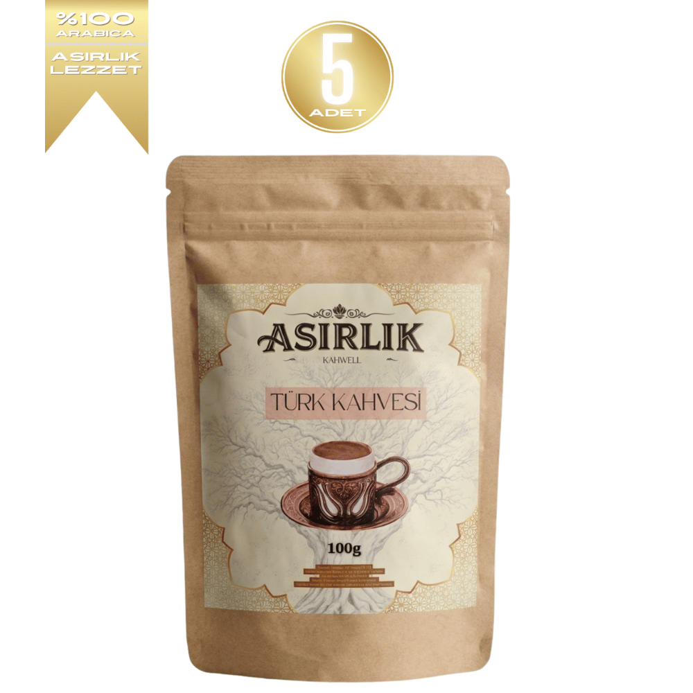 Asırlık Türk Kahvesi 5 Adet 100g