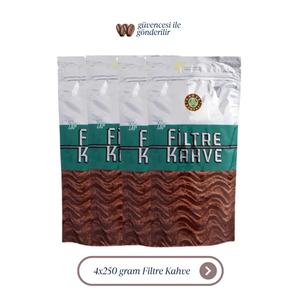 Kahve Dünyası Filtre Kahve 4x250g