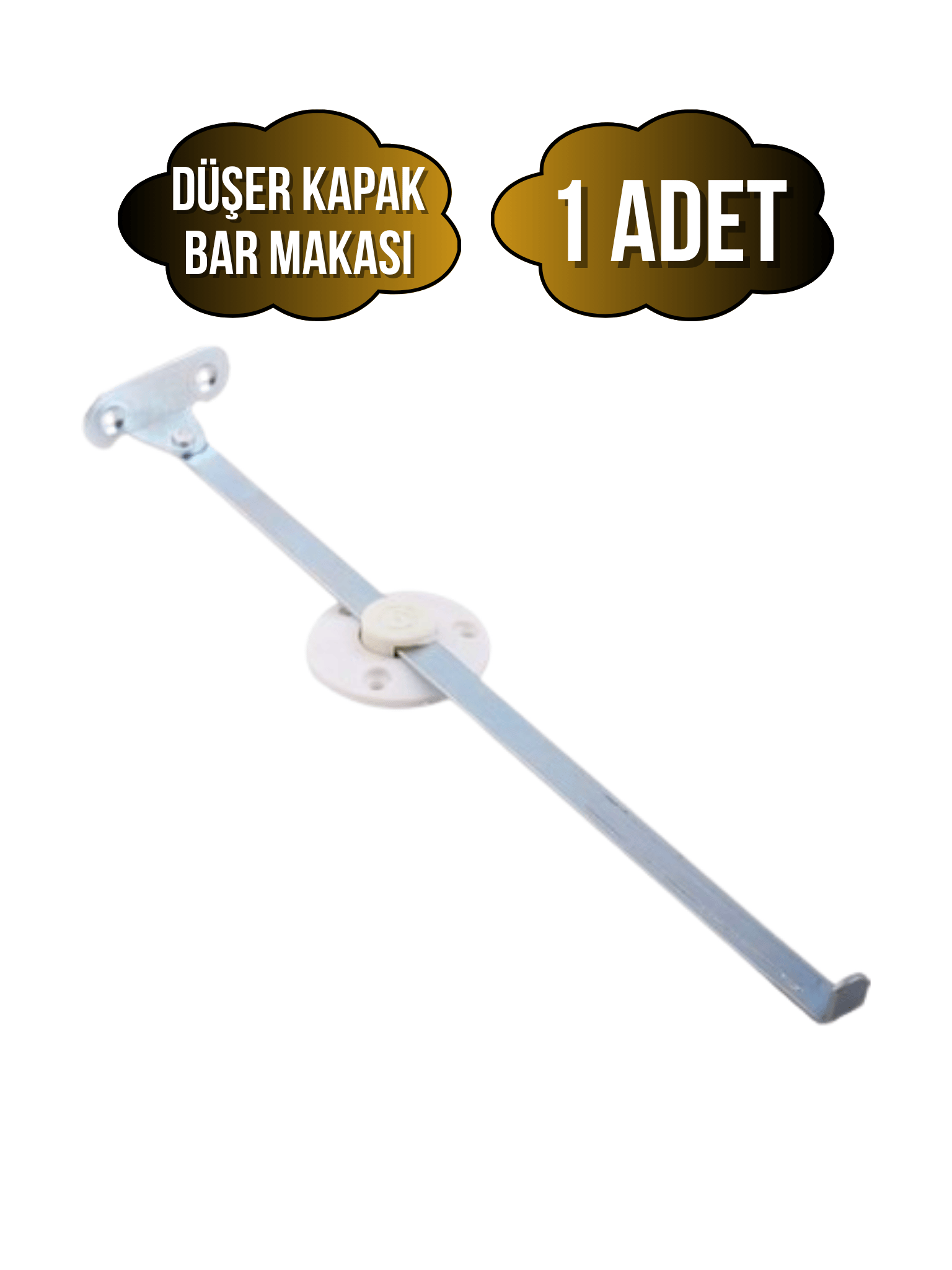 Düşer Kapak Mekanizması Makası Beyaz Bar Makası(BEYAZ)