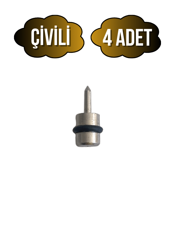 Metal Çivili Raf Pimi Dolap Raf Altı Pimi(ÇİVİLİ)(METAL)