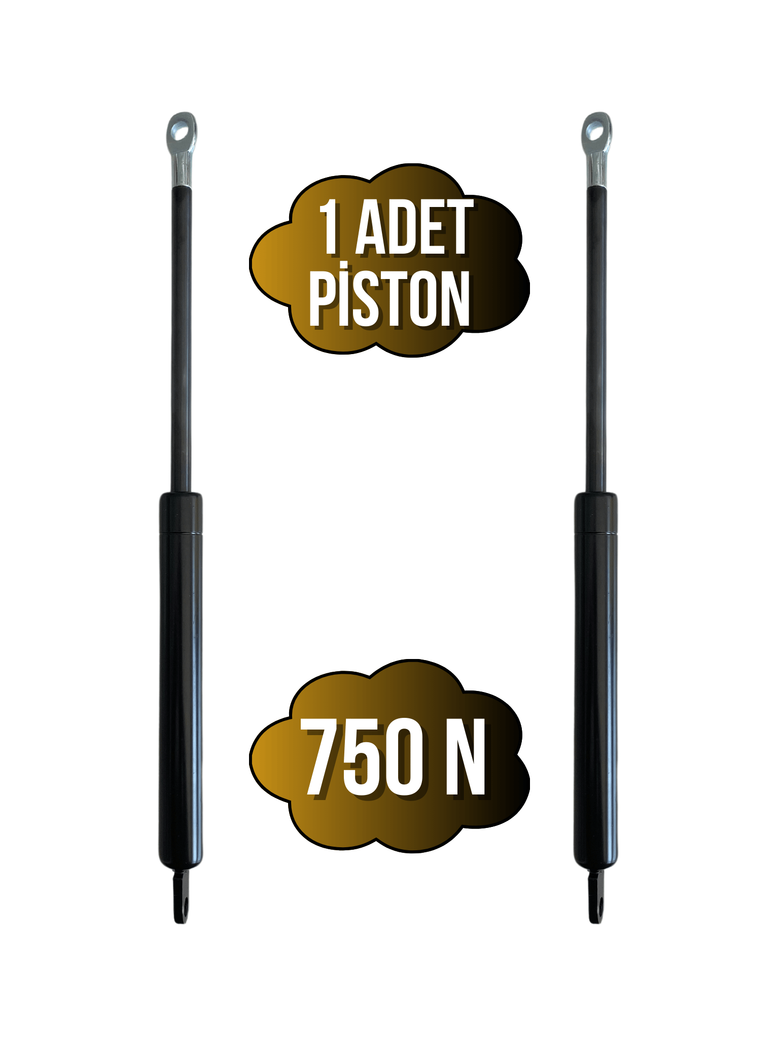 Yatak Makası Pistonu Baza Açılır Makası Pistonu(750N PİSTON)(TEK KİŞİLİK)(SİYAH)