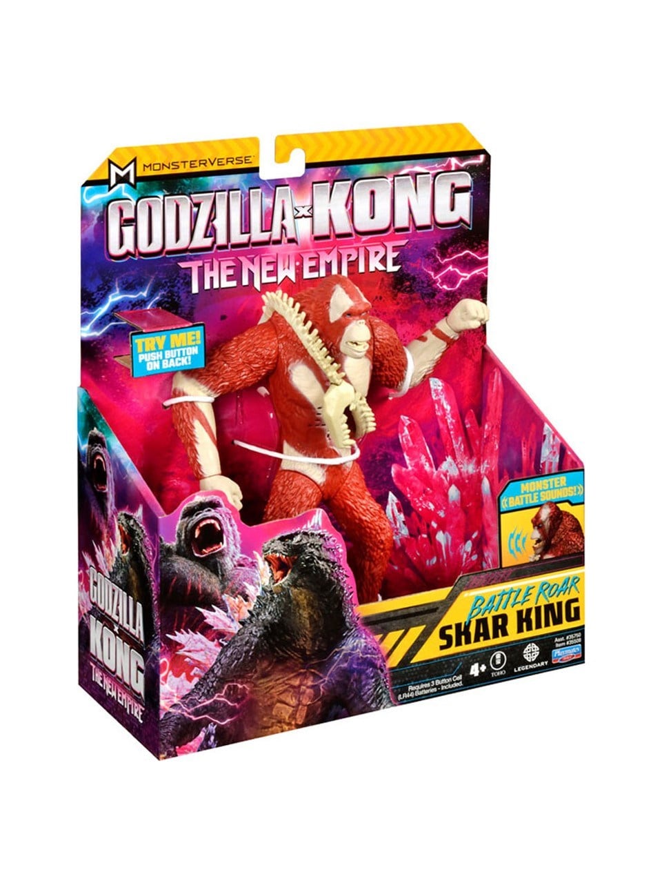 GIOCHI PREZIOSI Godzilla Ve Kong Dev Aksiyon 18 Cm Figür Skar King 35750