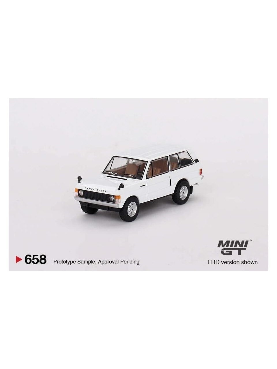 mini gt 1/64 Range Rover Davos White MGT00658