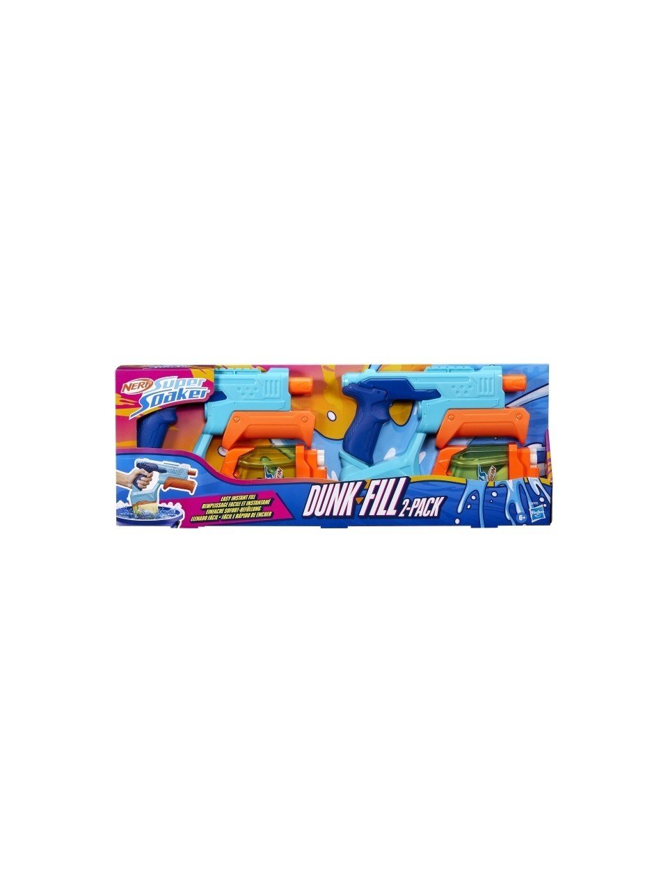 Nerf Super Soaker Su Tabancası (2'li Paket), Anında Doldurma Özellikli G0995