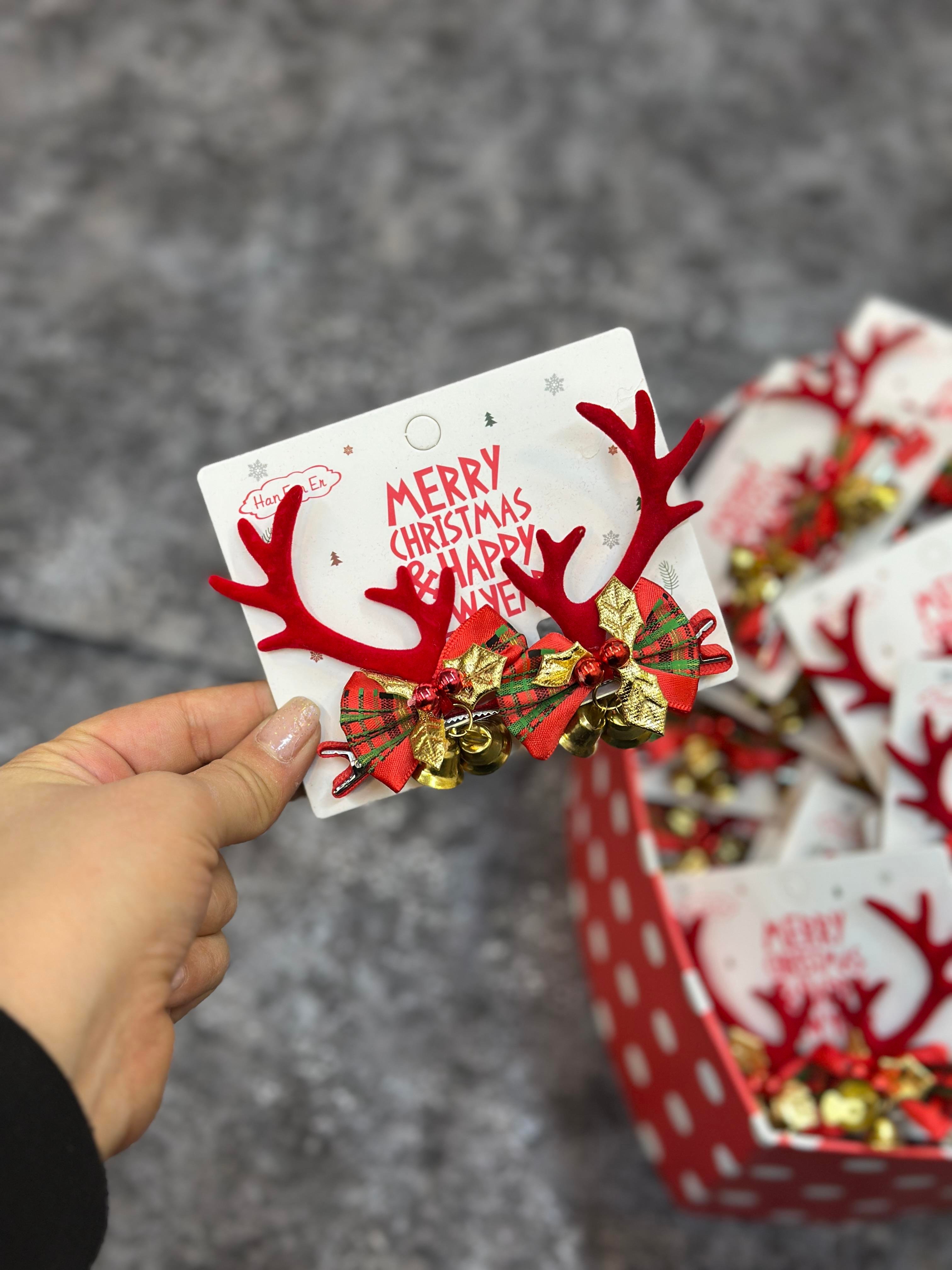 2'Lİ Geyik Model Klips Toka