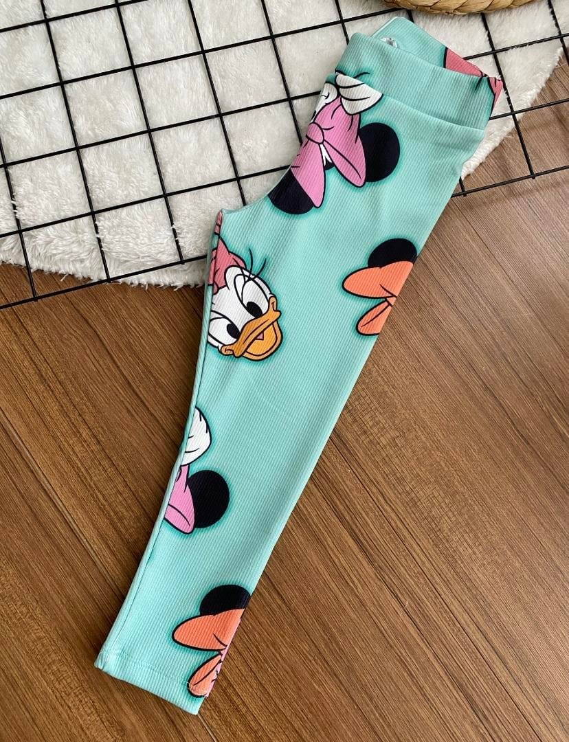 3-8 Yaş Su Yeşili Disney Tayt