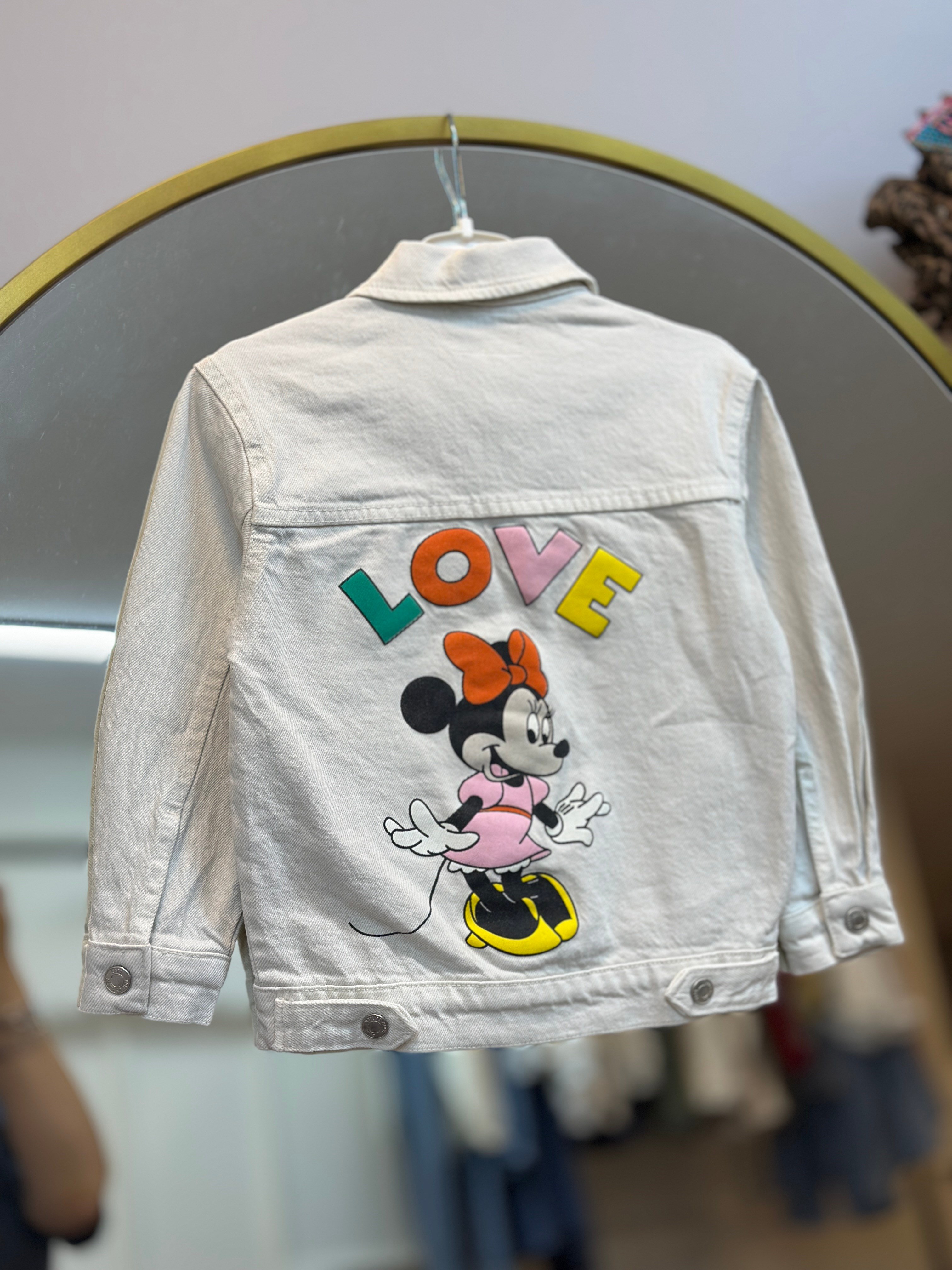 Love Minnie Krem Kot Ceket