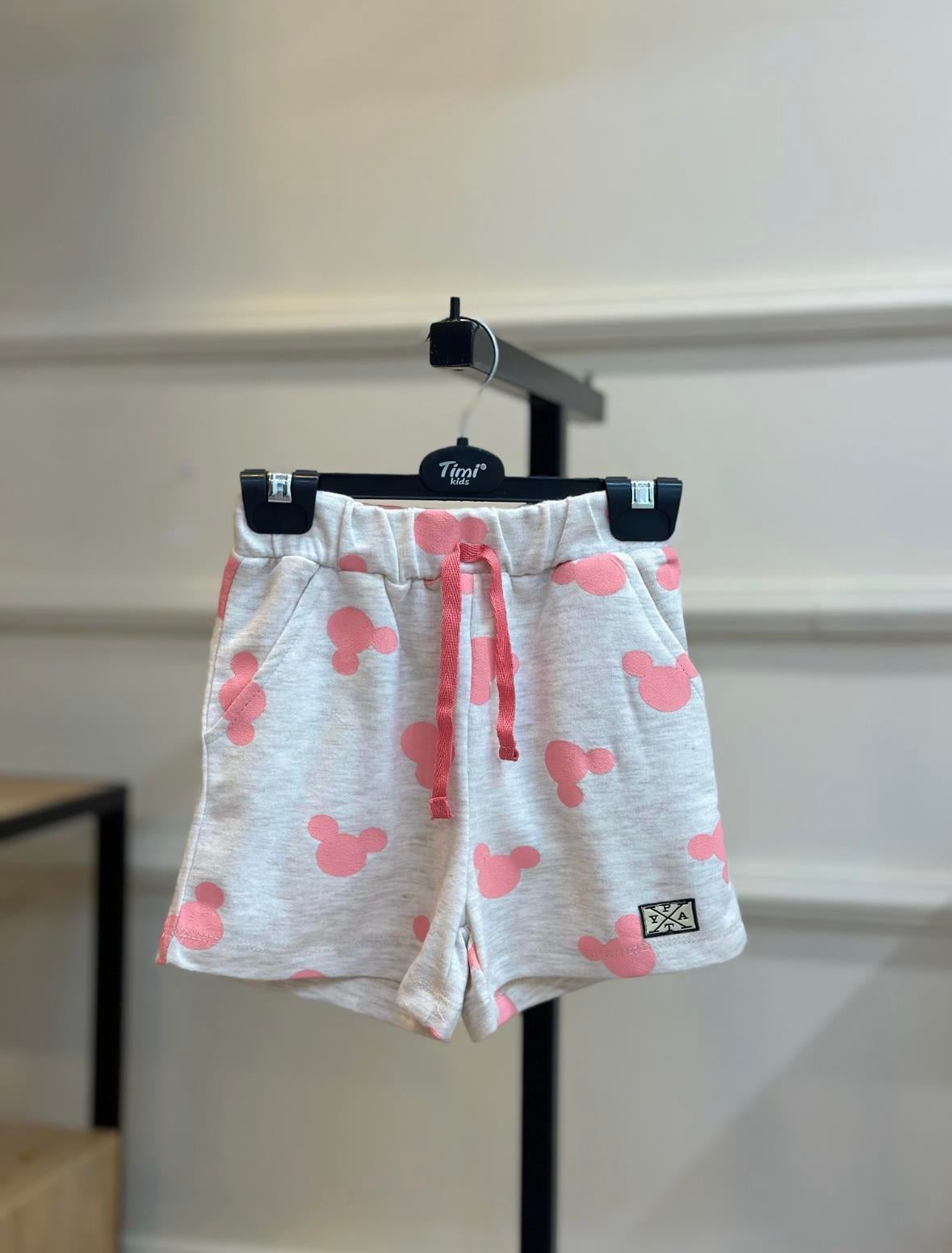 Pembe Minnie Şort