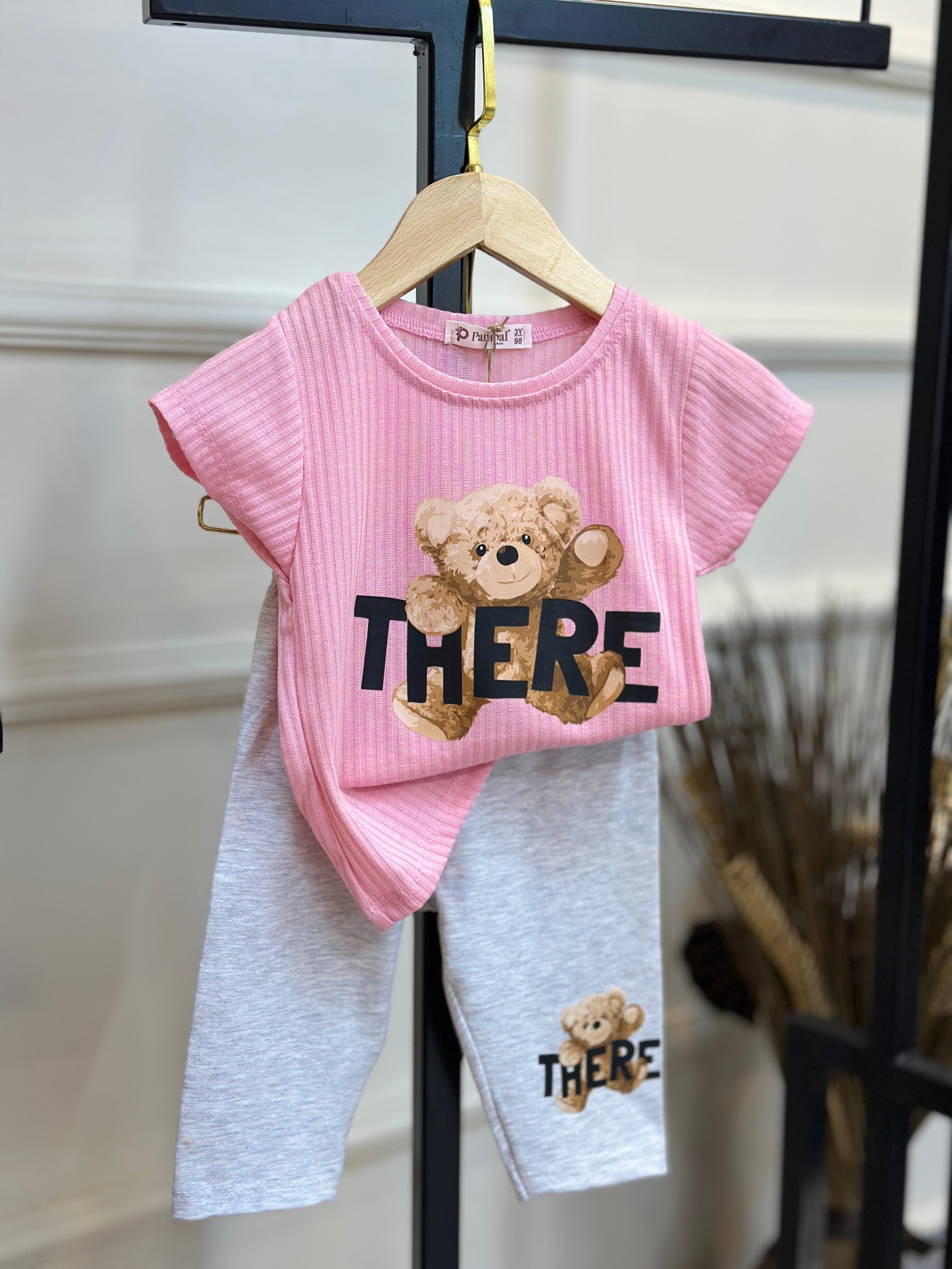 Pembe Tedyy Bear Takım