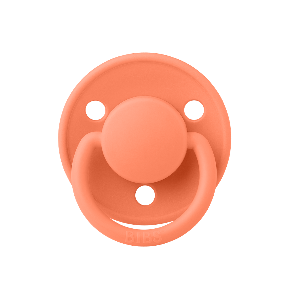 Bibs De Lux Silikon Emzik - Onesize 0-36 Ay | Papaya
