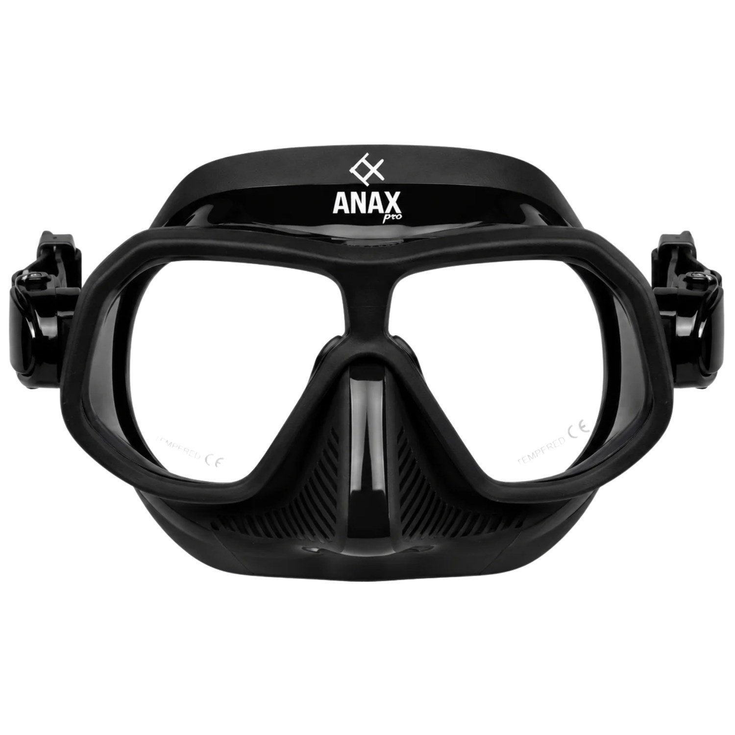 Anax Pro MAYK Dalış Maskesi Siyah