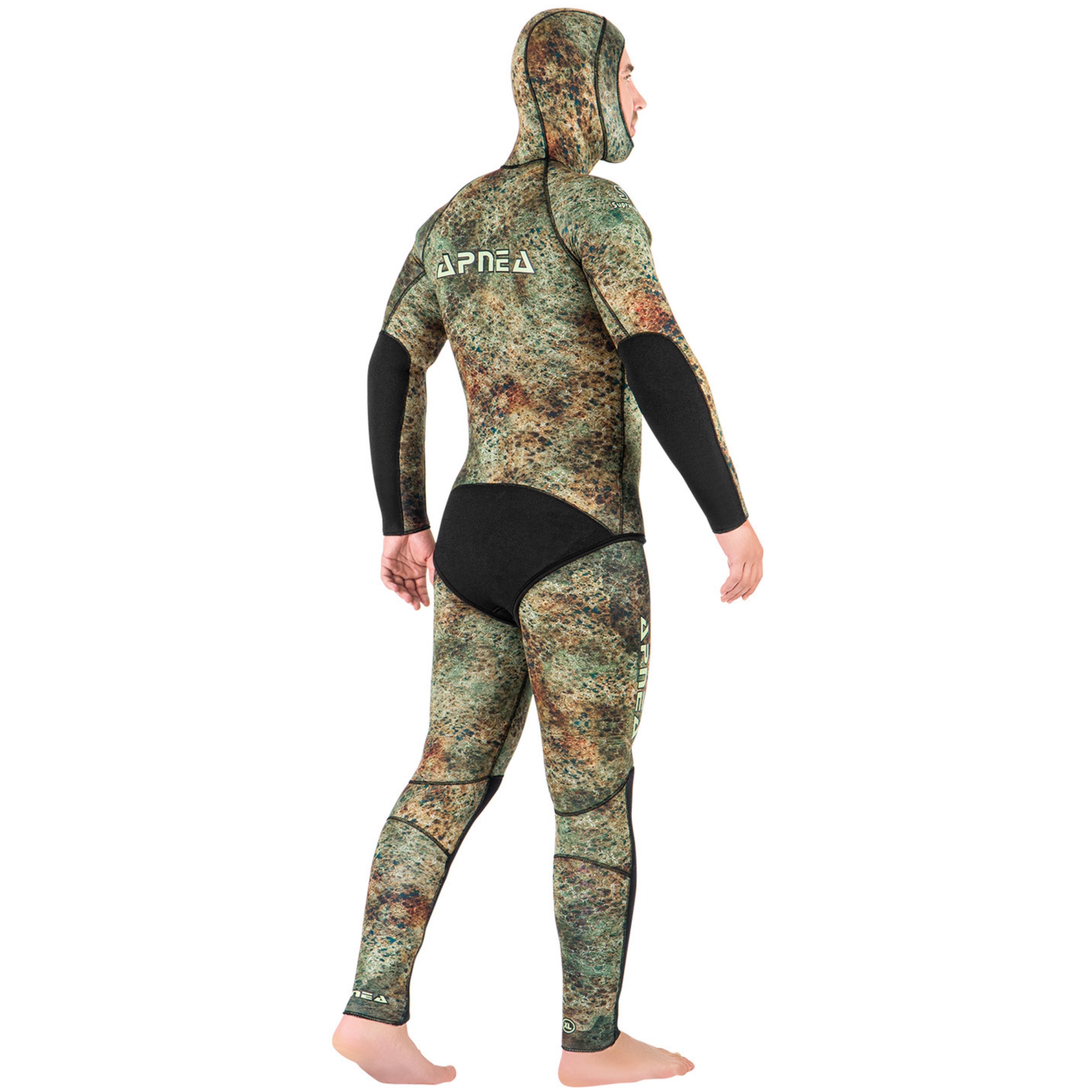 Apnea Evolution Octopus Green Camo 5 mm Dalış Elbisesi