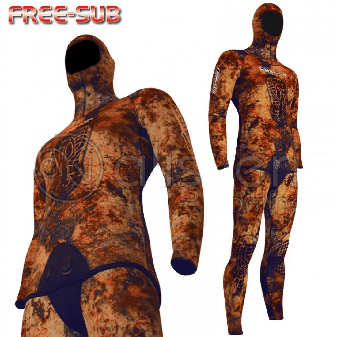 Freesub Ghost Brown 5 mm Dalış Elbisesi