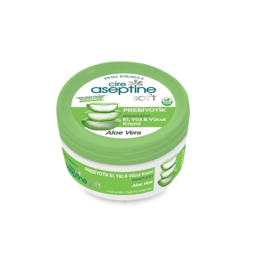 Cire Aseptine Soft Prebiyotik Aloevera El Yüz ve Vücut Kremi 30 ml