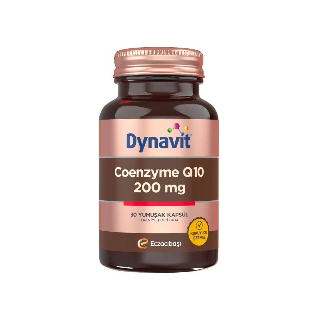 Dynavit Coenzyme Q-10 200 mg 30 Yumuşak Kapsül