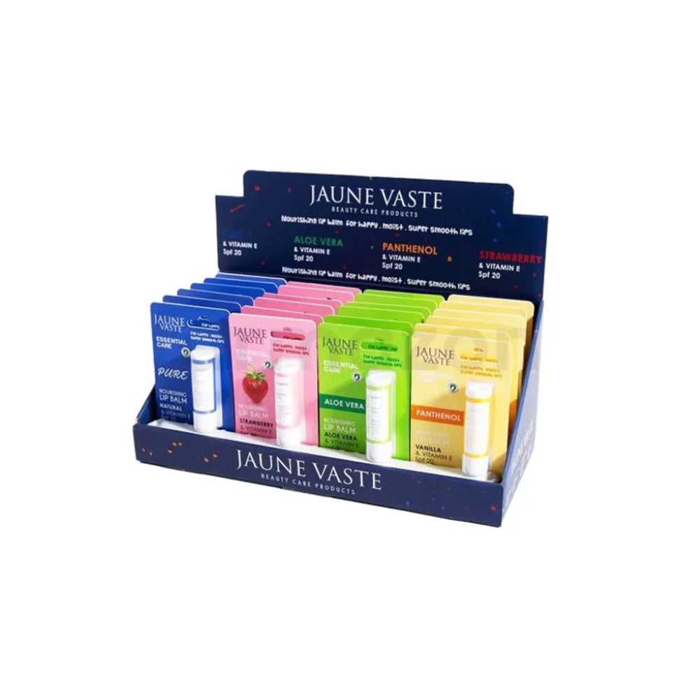 Jaune Vaste Essential Care Lip Stick 24'lü Karma Stant