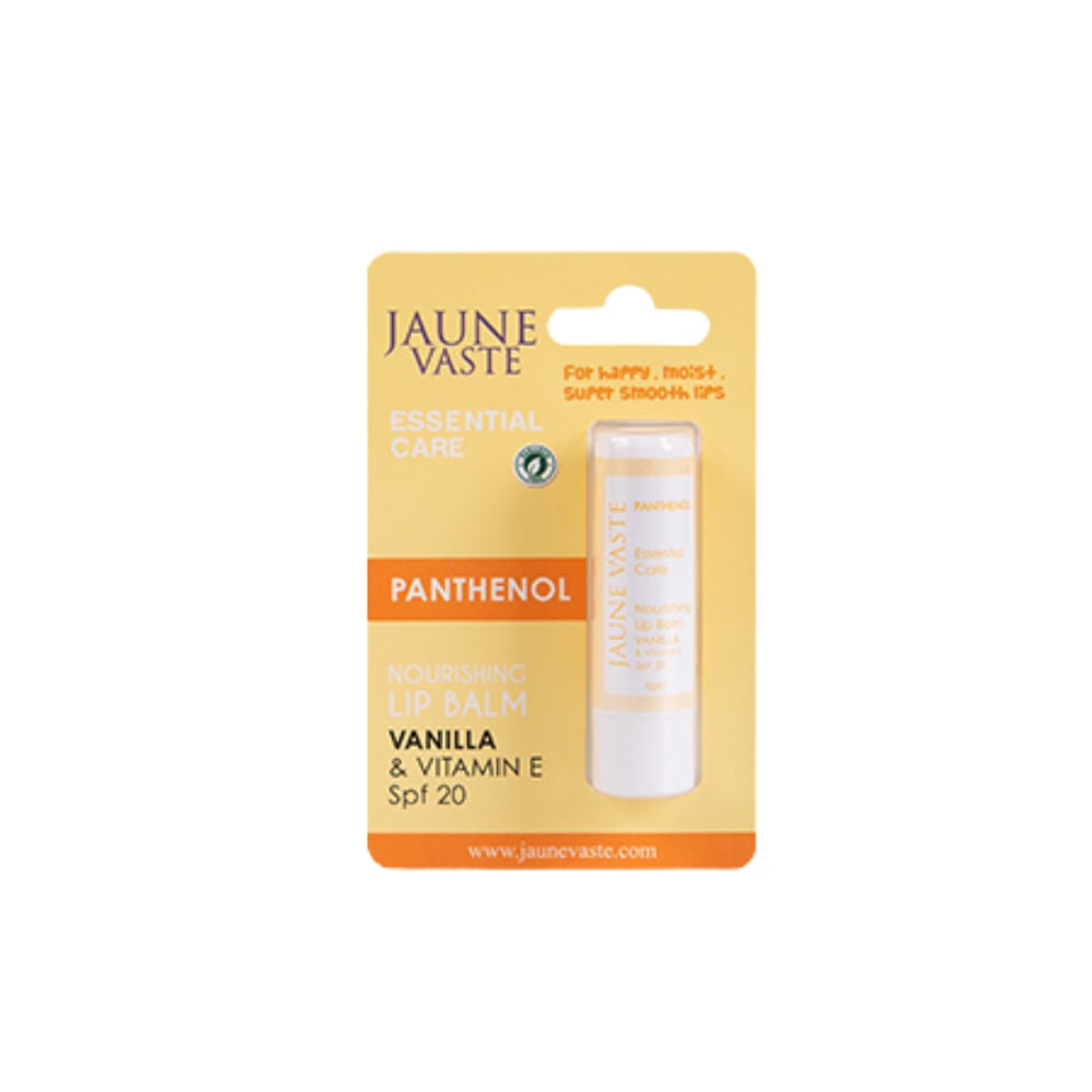 Jaune Vaste Essential Care SPF20+ Panthenol Vanilla  & E Vitamini Lip Stick 5 gr