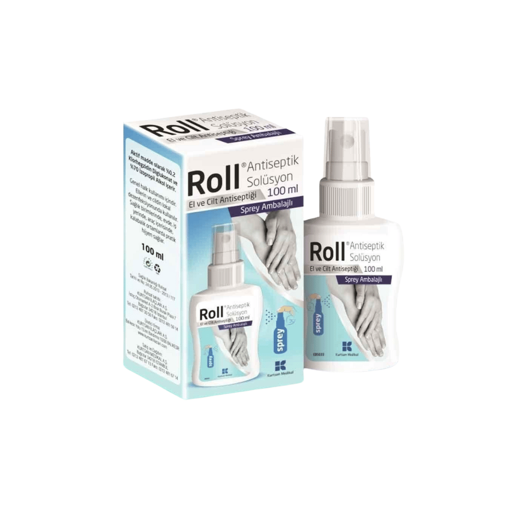 Roll Antiseptik Sprey 100 ml (Biyosidal Ruhsatlı)