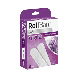 Roll Bant Soft Yara Bandı 20'li