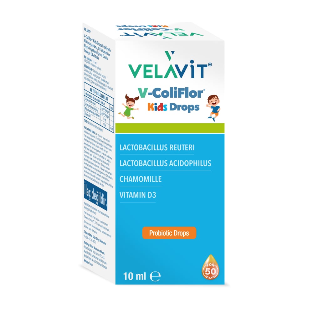 Velavit V-Coliflor Kids Drops 10 ml