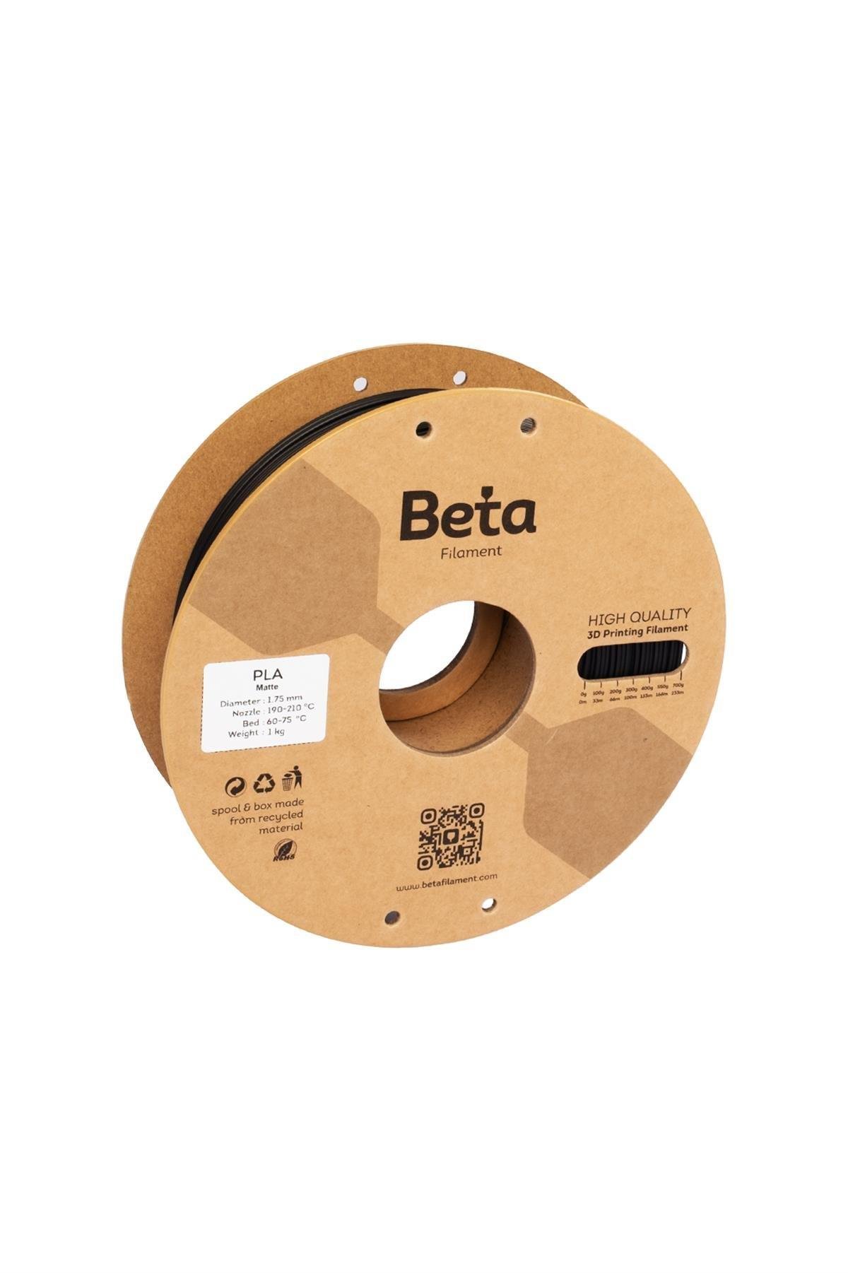 Beta PLA-Matte Filament Black