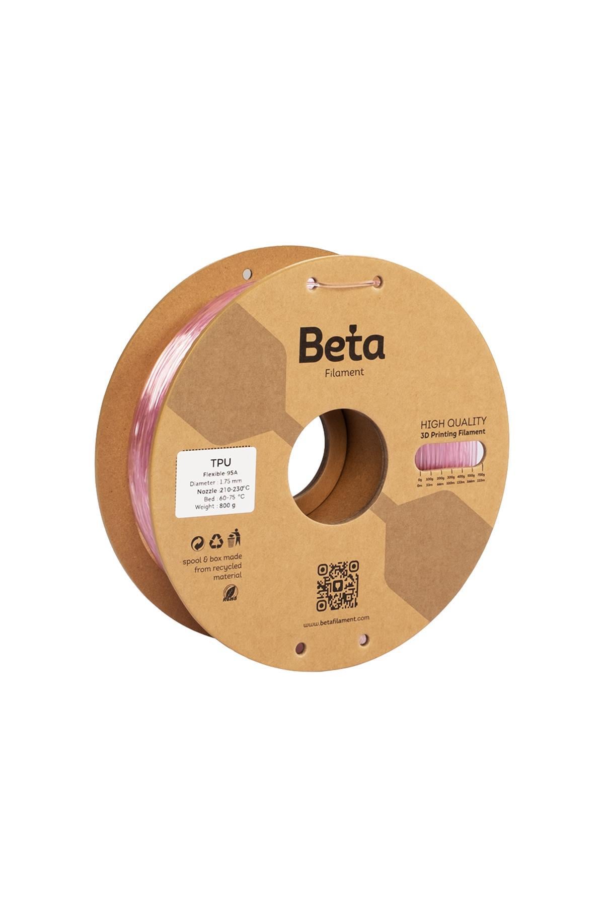 Beta TPU 95A Filament Light Powder