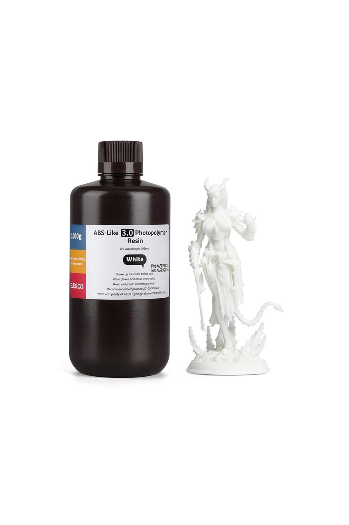 Elegoo ABS-Like 3.0 Resin 1KG White