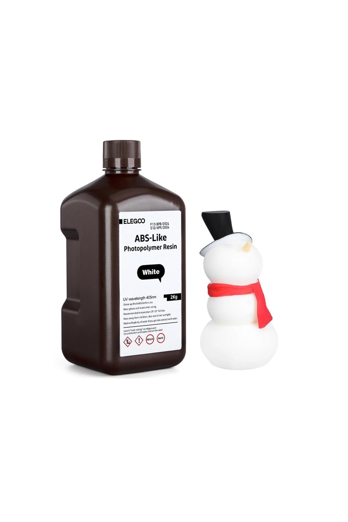 ELEGOO ABS-Like Resin 2KG White