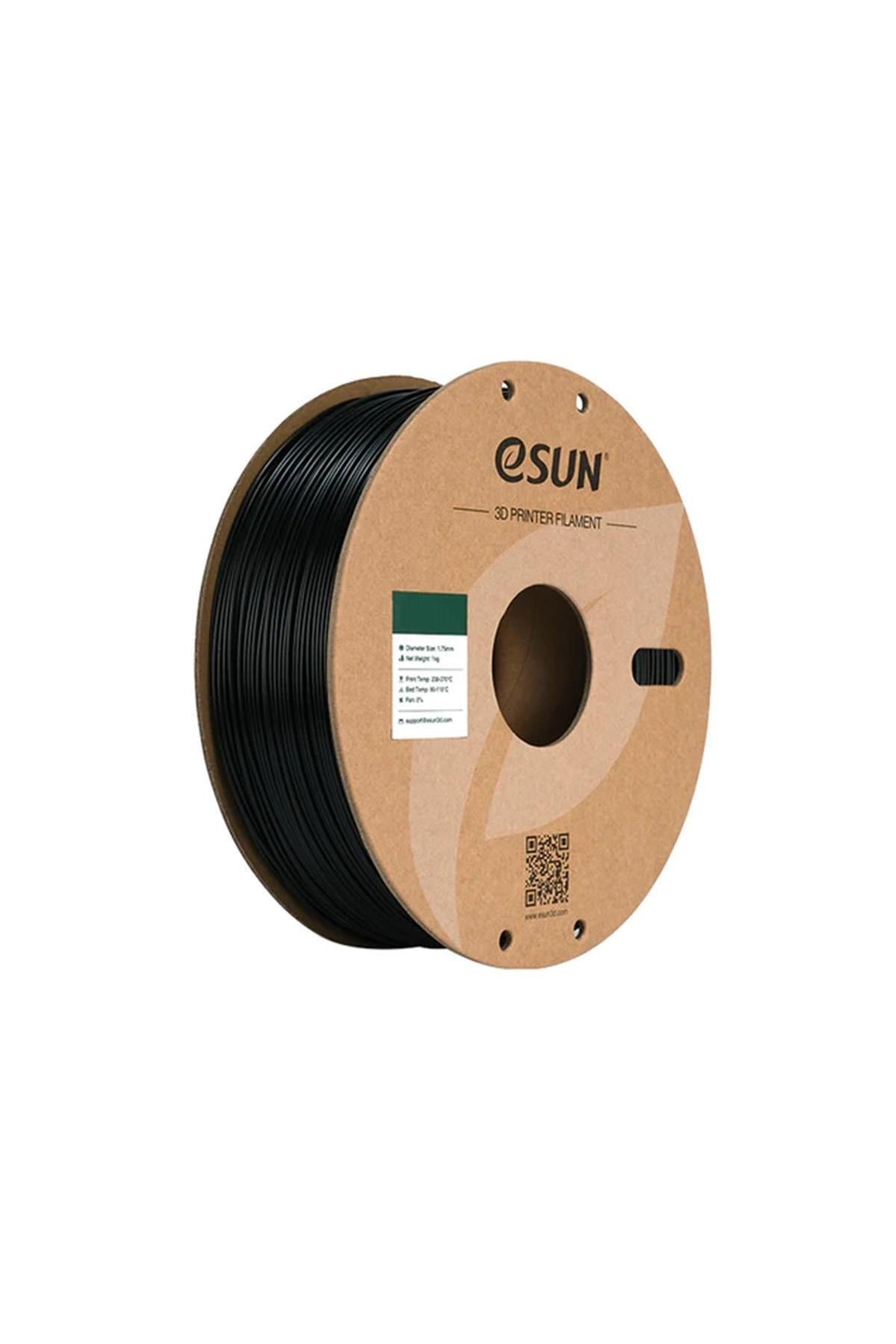 Esun Epetg+ HS Filament Düz Siyah