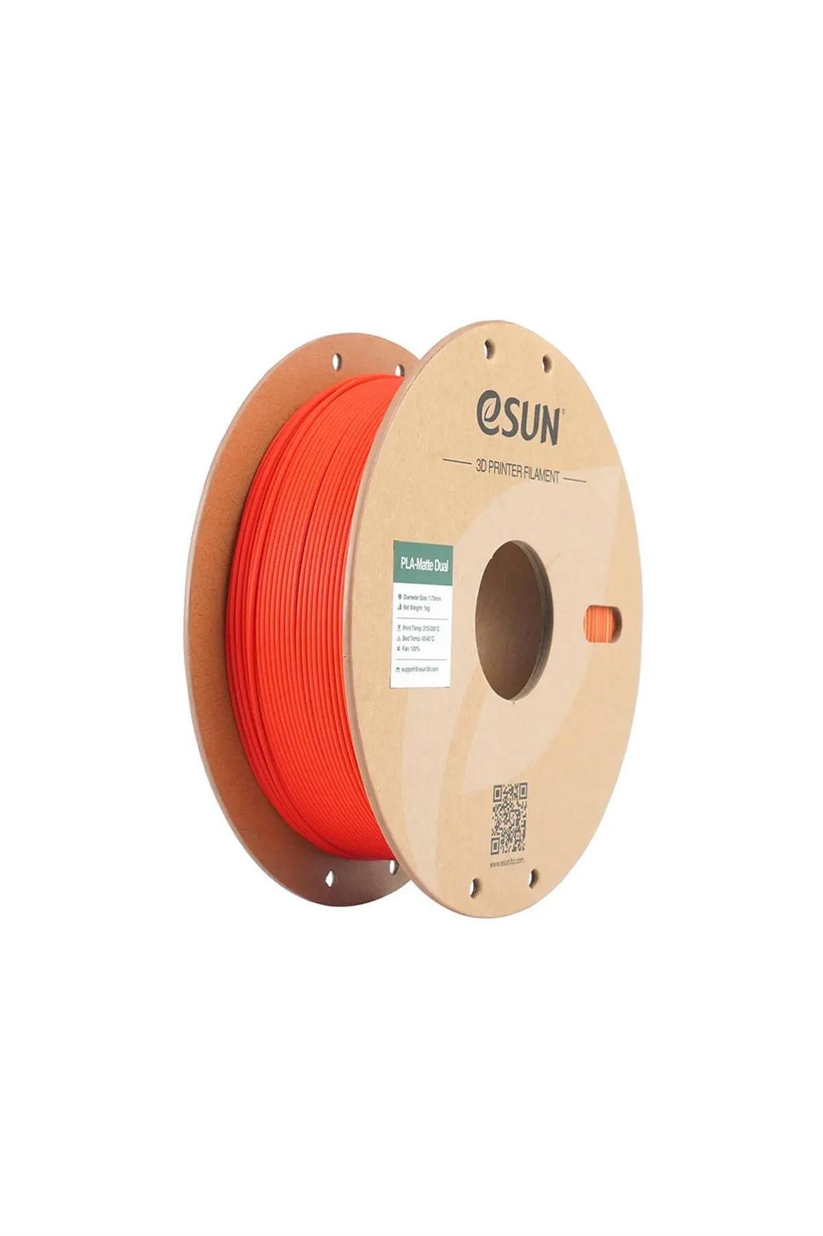 Esun PLA-Matte Filament Red-Yellow